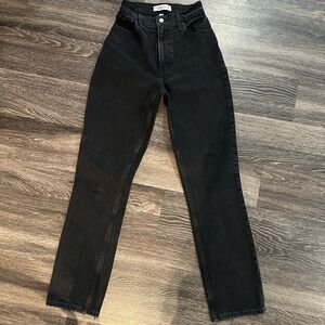 Abercrombie & Fitch Women's High Rise Black Jeans